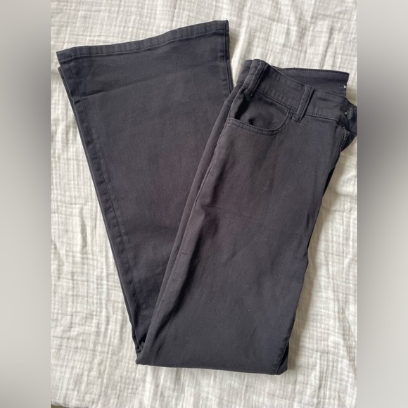 Boston Proper dark wide leg jeans - Picture 2 of 9